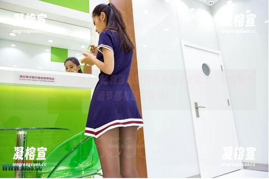 AISS爱丝(钻石版) - 陈雅漫的短裙在私拍中太闪了，图里那些细节都有话要说呢！