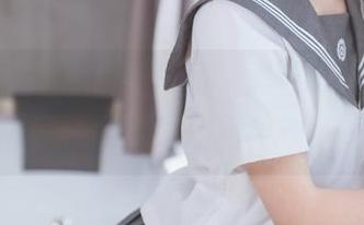 拿下喵糖映画最新原图,黑色制服的少女,看了感觉要报名回学校了……