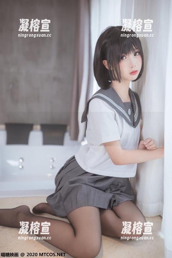 MTYH喵糖映画 拿下喵糖映画最新原图,黑色制服的少女,看了感觉要报名回学校了……